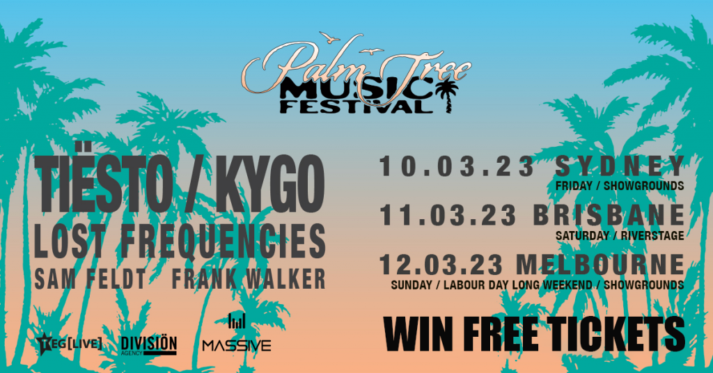 Tiesto, Kygo, Lost Frequencies, Sam Feldt, Frank Walker, win tickets, free tickets