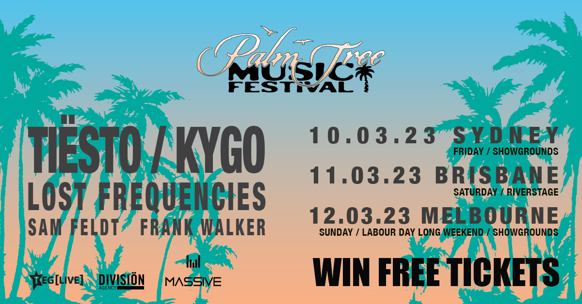 Win Palm Tree Music Festival tickets! Massive Dance Radio